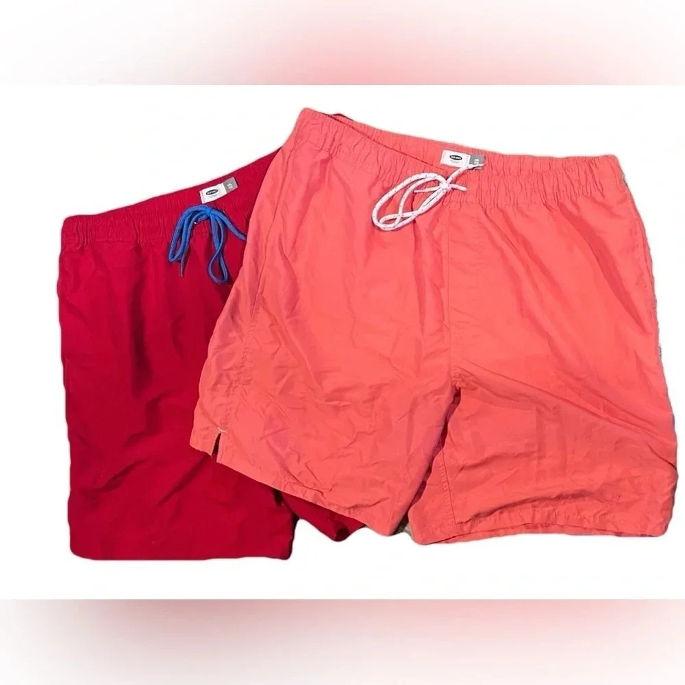 TWO Old Navy Swim Trunks Men’s size XXL